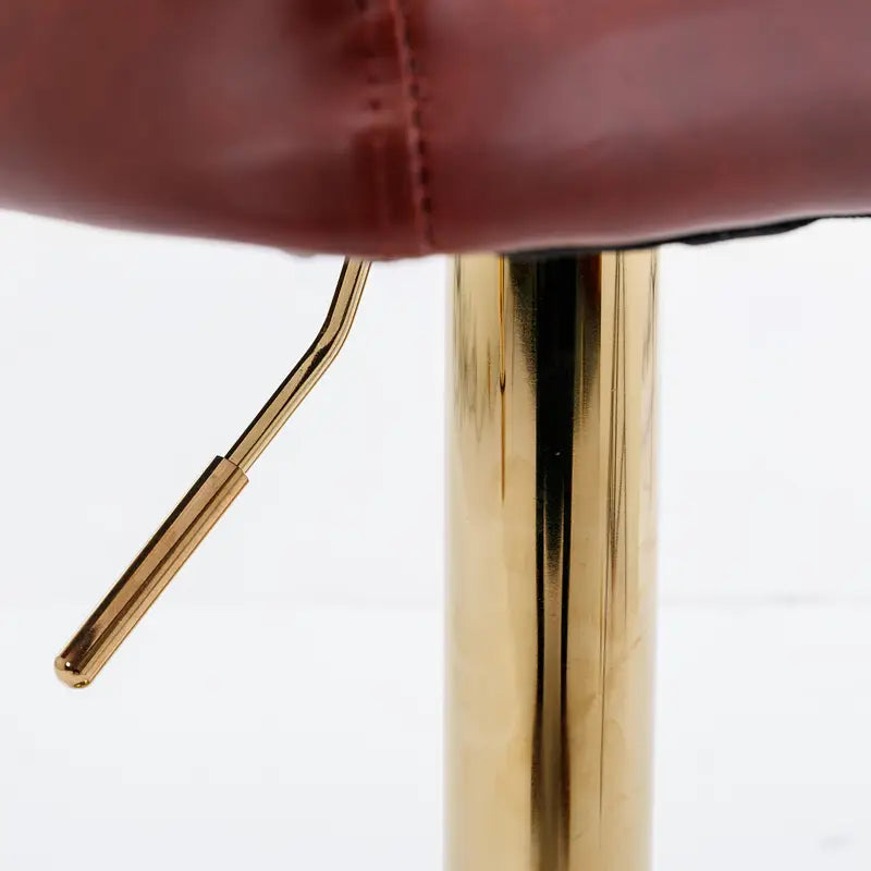 Velvet Swivel Counter Height Stools Set Of 2 Fabric Upholstered Bar Stool Adjustable
