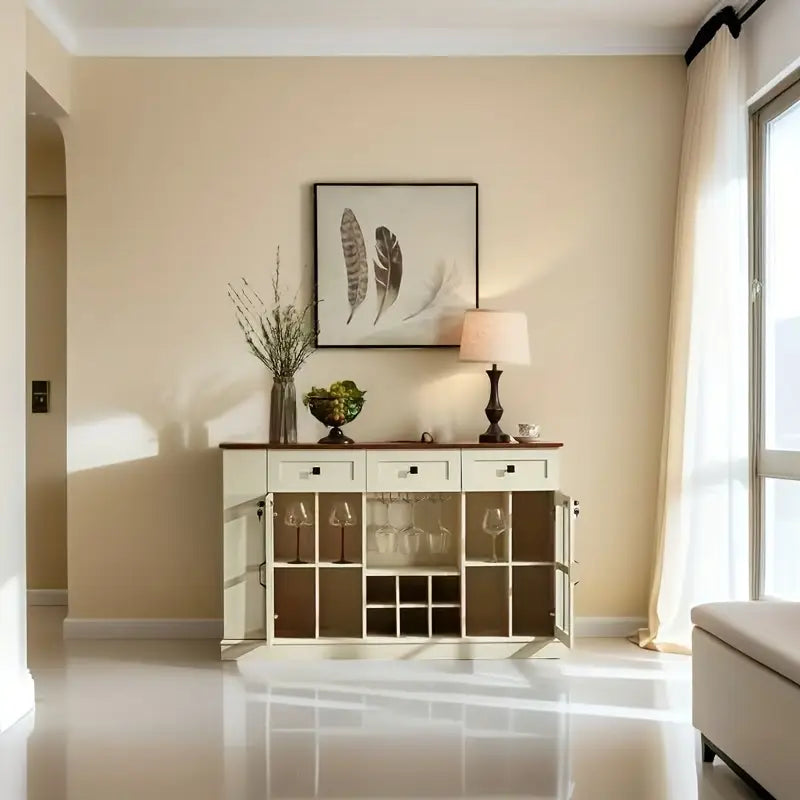 55.1'' Sideboard With Open Shelf