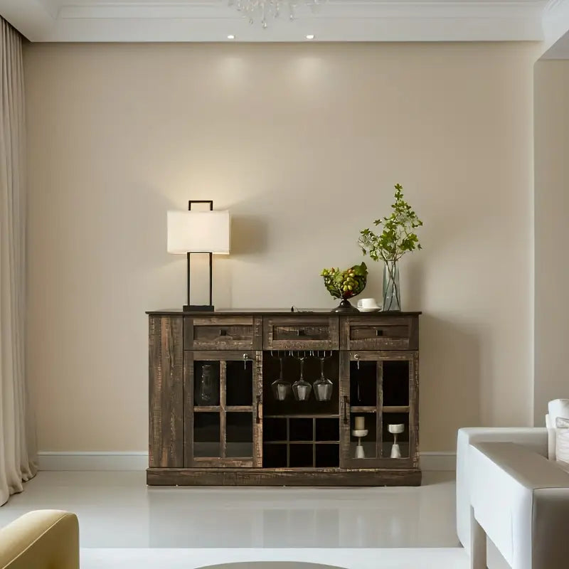 55.1'' Sideboard With Open Shelf