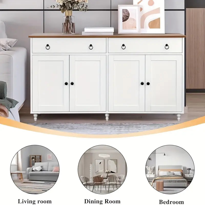 Modern Farmhouse Buffet Cabinet