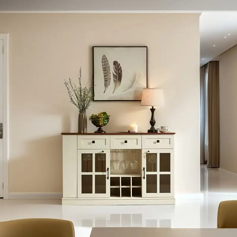 55.1'' Sideboard With Open Shelf