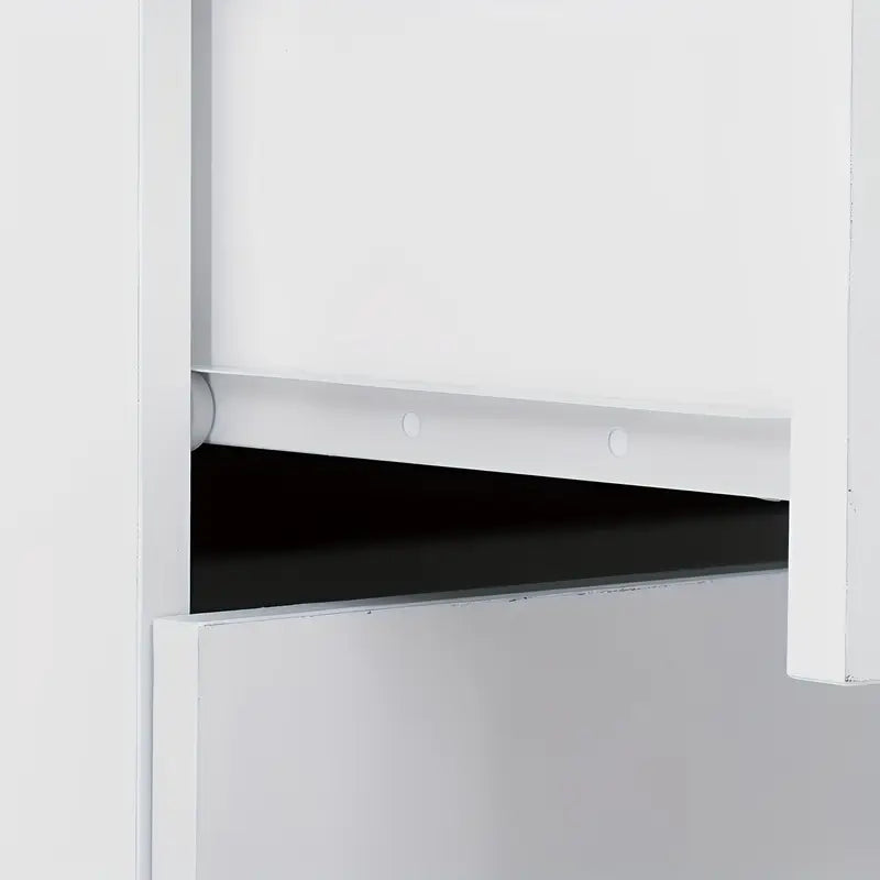 Modern Simple 4-Drawer Dresser White