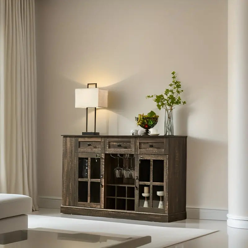 55.1'' Sideboard With Open Shelf