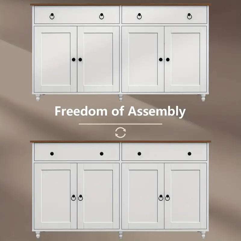 Modern Farmhouse Buffet Cabinet