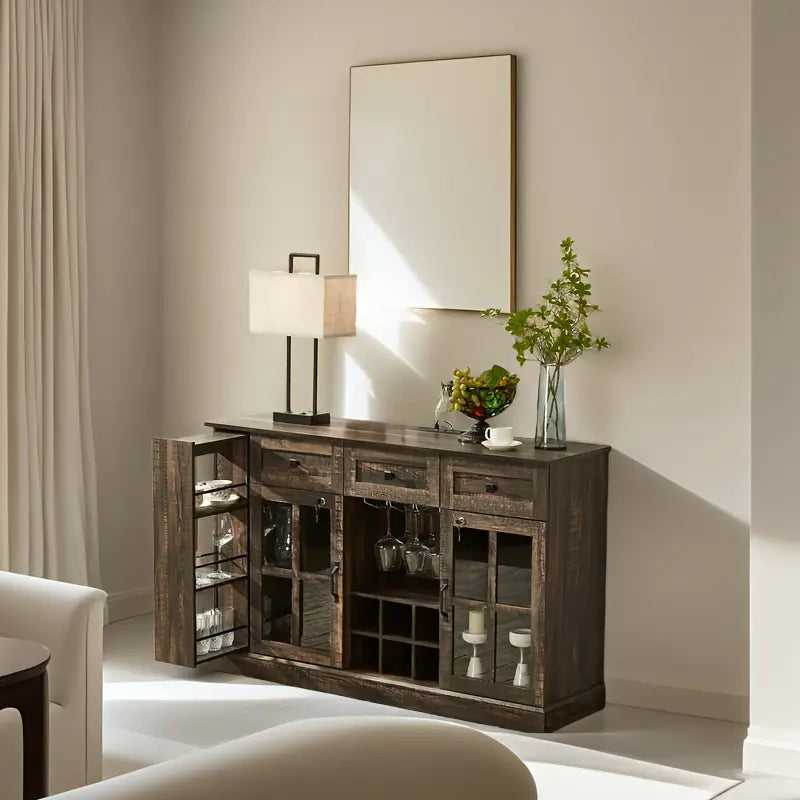 55.1'' Sideboard With Open Shelf