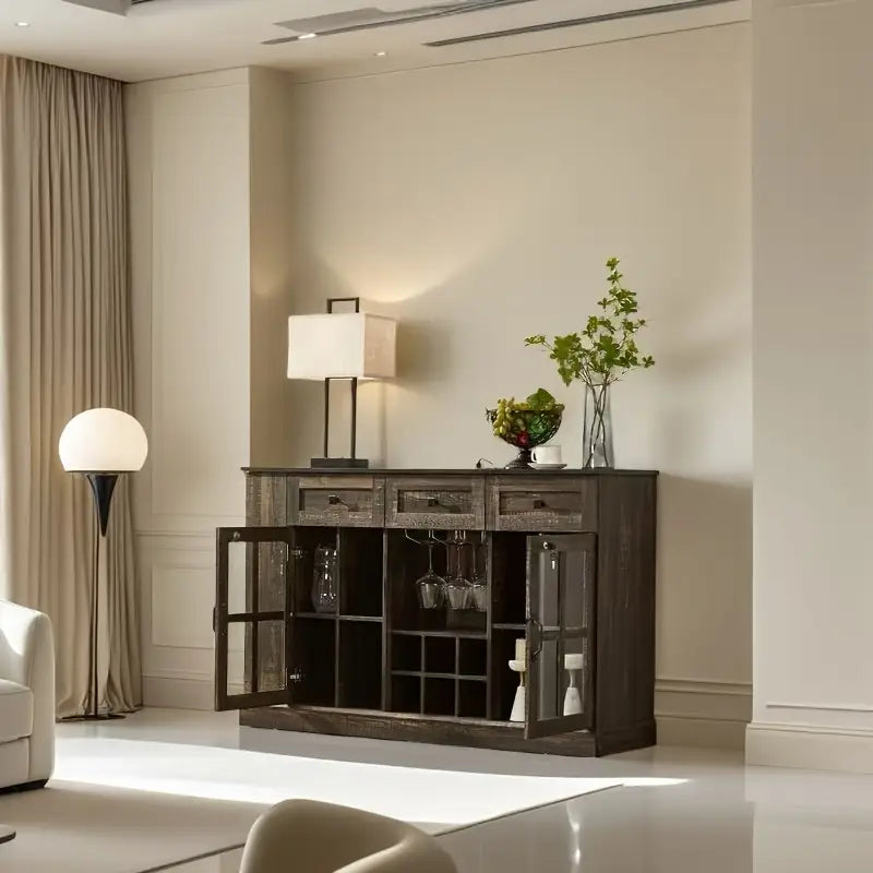 55.1'' Sideboard With Open Shelf