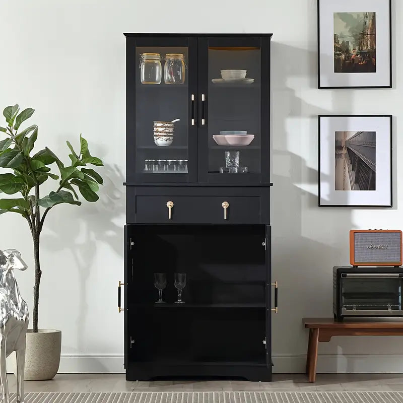 71'' Tall Display Cabinet With Great Showcase & Storage