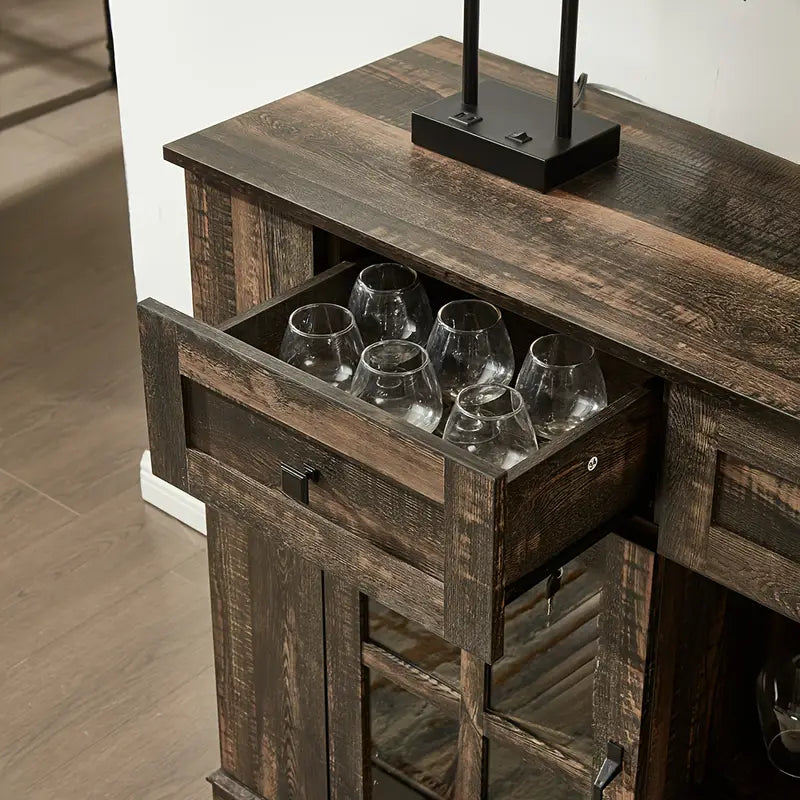 55.1'' Sideboard With Open Shelf