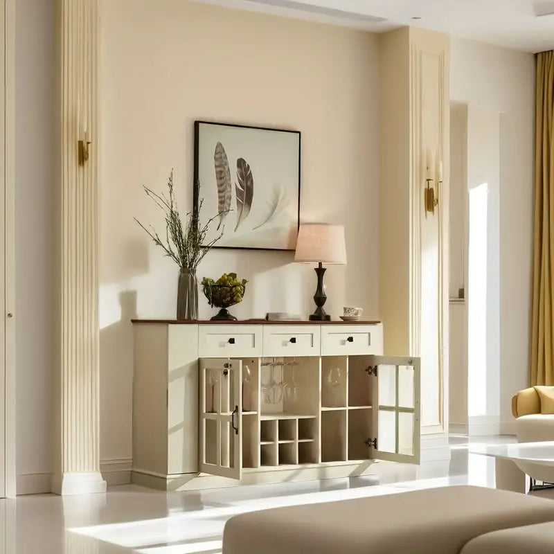 55.1'' Sideboard With Open Shelf