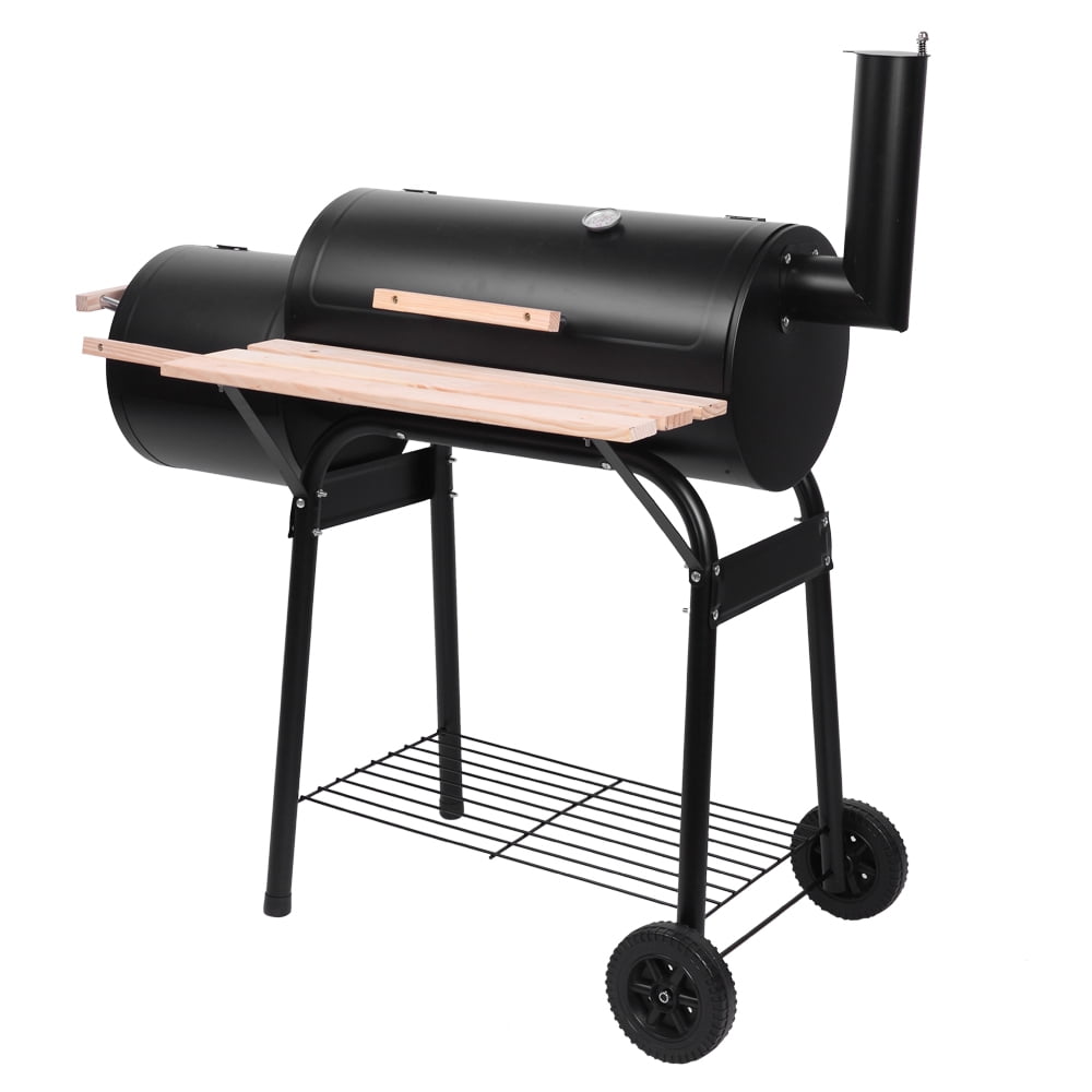 Portable BBQ Grill and Offset Smoker
