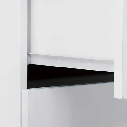 Modern Simple 4-Drawer Dresser White