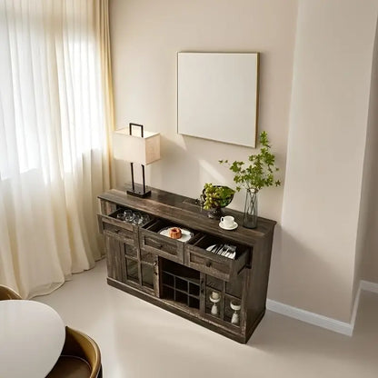 55.1'' Sideboard With Open Shelf