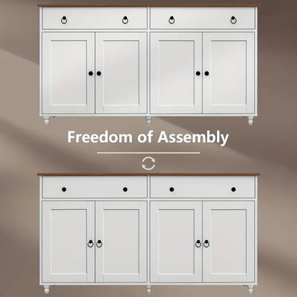 Modern Farmhouse Buffet Cabinet
