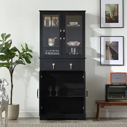 71'' Tall Display Cabinet With Great Showcase & Storage
