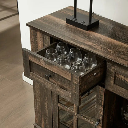 55.1'' Sideboard With Open Shelf