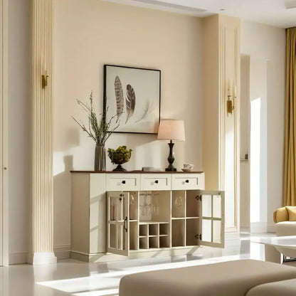 55.1'' Sideboard With Open Shelf